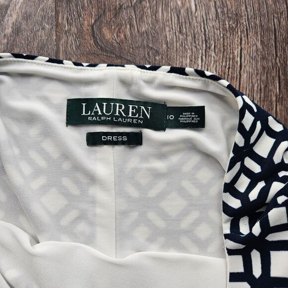 Lauren Ralph Lauren Twist Front Sheath Dress - Picture 3 of 3